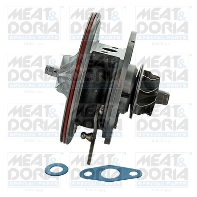 Core assembly, turbocharger